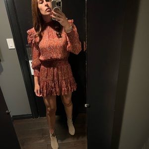 MISA Gianna Dress in Bohemian Paisley small NWT